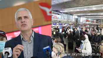 Union calls for government action following airport delays - Sky News Australia