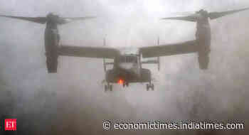 4 out of 5 marines killed as U.S Marine transport aircraft crashes in the Southern California desert - Economic Times