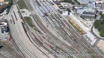 Am Augsburger Hauptbahnhof können alle Bahnsteige wieder genutzt werden