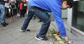 100. Stolperstein verlegt: „So eine Erinnerung bleibt für immer“