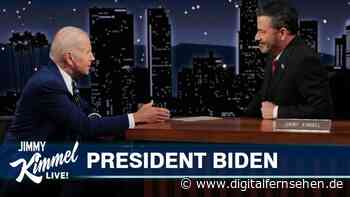 Joe Biden wettert in Talkshow gegen Trump - Digitalfernsehen.de