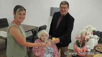 Die älteste Bürgerin der Stadt Mellrichstadt: Martha Harms feierte ihren 103. Geburtstag - Main-Post
