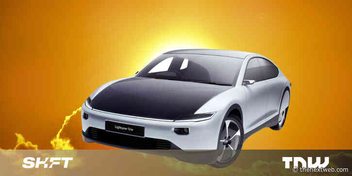 Lightyear’s solar-powered EV can go for months without being plugged in