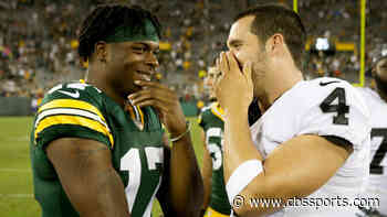 Raiders' Davante Adams says Derek Carr has similar talent and ability to Aaron Rodgers
