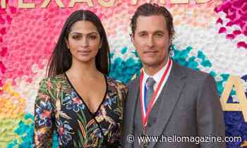 Camila Alves and Matthew McConaughey's three beautiful children steal the show in photo fans go wild for - HELLO!