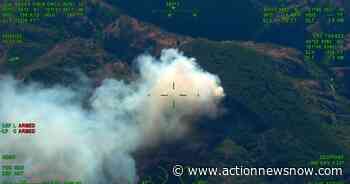 Graham Fire burning north of Cohasset in Lassen Nat. Forest - Action News Now