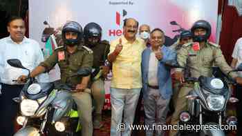 Hero MotoCorp hands over 300 motorcycles and 600 helmets to UK Forest Department - The Financial Express