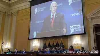 Ausschuss zu Kapitol-Attacke: Trump wird unter Druck gesetzt