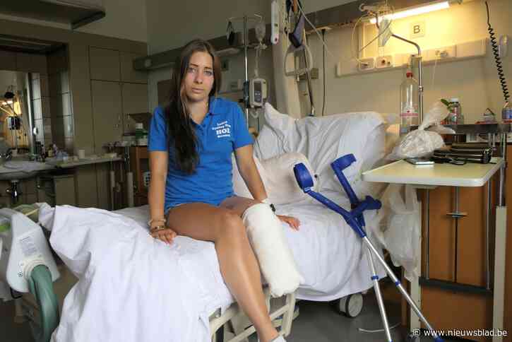 Wielrenster Yoica (28) verloor haar voet na een zwaar ongeval, maar toch wil ze niet bij de pakken blijven zitten: “Ik wil zo snel mogelijk weer de fiets op”