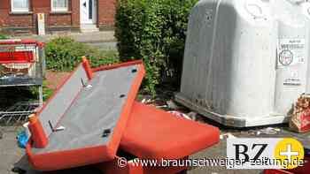 Müll an Helmstedter Containern: Kommen jetzt Kameras?