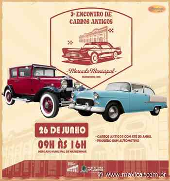3º Encontro de Carros Antigos em Matozinhos, MG • 26/06/2022 - Maxicar