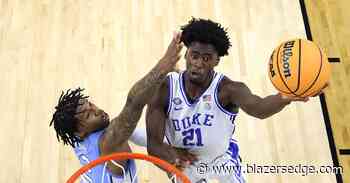 Trail Blazers Workout Duke Forward AJ Griffin - Blazer's Edge