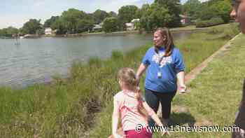 Langley Elementary fifth graders, kindergarteners help establish new oyster reef in Hampton - 13newsnow.com WVEC