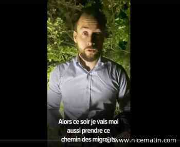 Il traverse "clandestinement" la frontière à Menton: pourquoi la vidéo du candidat identitaire Damien Rieu est paradoxale