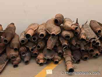 Saskatoon police arrest nine people in catalytic converter theft investigation