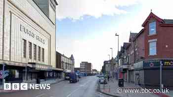 Man found in Blackpool street after being stabbed in chest