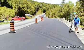 McKellar cyclist pleased to see paved shoulders along highway - parrysound.com