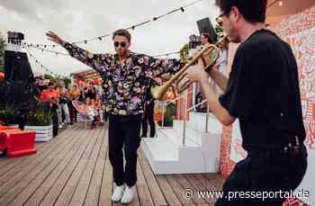 Piazza Aperol mit Clueso und Urlaubsfeeling an der Hamburger Waterkant