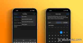 Send Later with Mail: How the new scheduling feature works in iOS 16