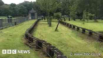 Miniature railway track stolen from park in Bolton - BBC