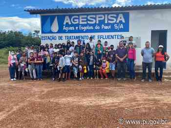 Agespisa promove ações em Piripiri para conscientizar sobre benefícios do esgotamento sanitário - pi.gov.br