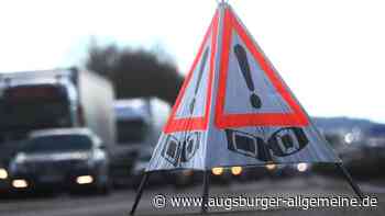 Zwei Personen werden bei Lkw-Unfall auf der A7 schwer verletzt