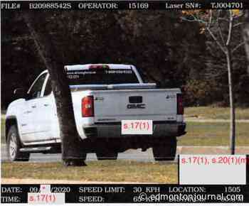 Edmonton taxpayers on the hook for thousands of dollars in  photo radar tickets issued to city vehicles
