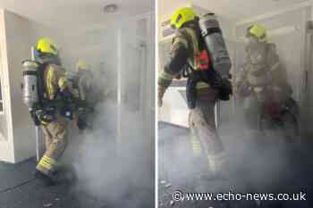 Basildon school building used for Essex Fire Service exercise | Echo - Southend Echo