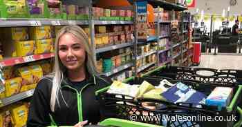 Asda staff proud of Aimee, 19, who has to dash out of store at a moment's notice - Wales Online