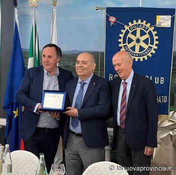 Gianfranco Santero premiato dal Rotary Club Canelli-Nizza Monferrato - La Nuova Provincia - La Nuova Provincia - Asti
