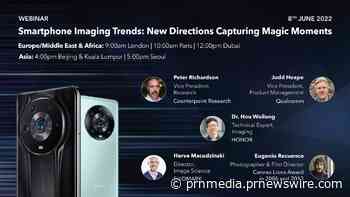 HONOR erörtert die Zukunft der mobilen Bildgebung bei Counterpoint Research Webinar