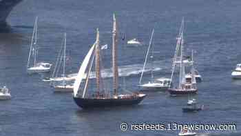 The Parade of Sail marks the return of Harborfest