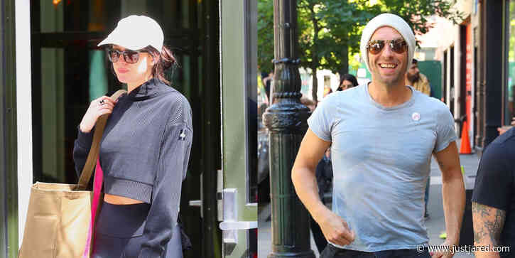 Dakota Johnson & Chris Martin Are In NYC Together, Spotted on Separate Outings (Photos)