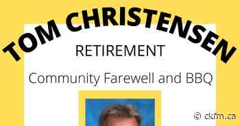 Ecole Olds High School – Community Farewell & BBQ For Retiring Principal Tom Christensen - ckfm.ca
