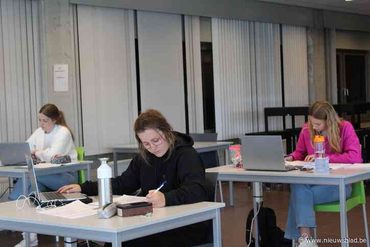 Kempense studenten troepen samen op stille studeerplekken: “Zien blokken doet blokken”