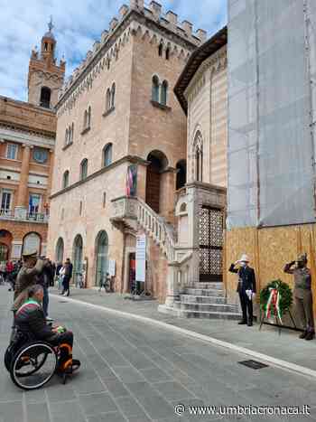La cerimonia del 25 aprile a Foligno - Il quotidiano che racconta l'Umbria - Umbria Cronaca