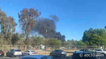 Fire breaks out at vacant building in downtown Fresno