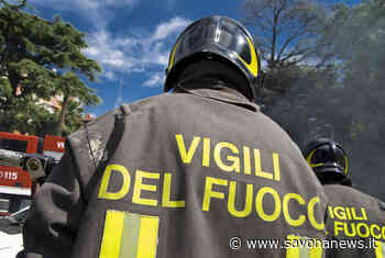 Baracca in fiamme ad Andora, intervento dei vigili del fuoco - SavonaNews.it