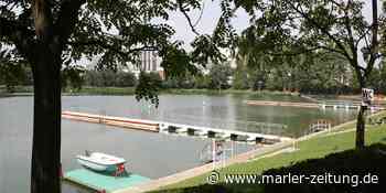 Marl: Der Badeweiher am Chemiepark hat nur noch reduzierte Öffnungszeiten. - Marler Zeitung