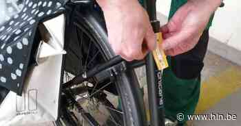 Laat je fiets graveren in het Stadspark | Herentals | hln.be - Het Laatste Nieuws
