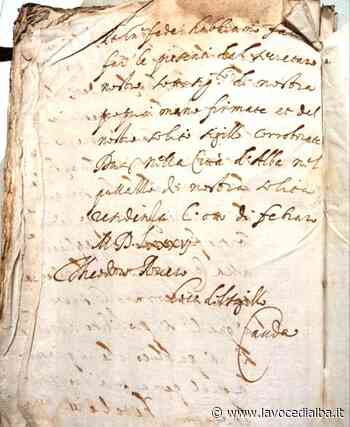 A Vezza d’Alba torna in presenza “La Notte degli Archivi” - LaVoceDiAlba.it