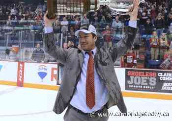 Cambridge's Scott Walker returns as coach of Guelph Storm - CambridgeToday