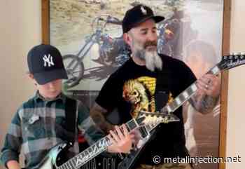 Watch ANTHRAX's SCOTT IAN & His Son Cover SLAYER's "Raining Blood" - Metal Injection