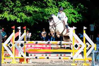 Erstes Springreitturnier findet auf der neuen Anlage in Breisach statt - Breisach - Badische Zeitung