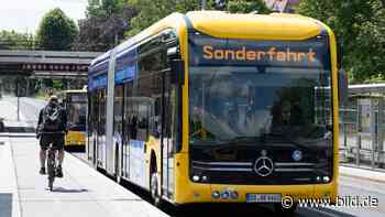 DVB: Neue E-Busse in Dresden mit Diesel-Heizung ausgestattet - BILD