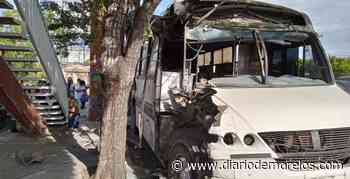 Movilidad: conductores de rutas accidentadas en Cuernavaca iban "echando carreritas" - Diario de Morelos