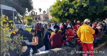 Choque entre dos autobuses en Cuernavaca, Morelos, deja varios heridos - ADN 40