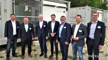 Mindelheim: Energieversorger VWEW nimmt Batteriegroßspeicher in Betrieb - Merkur.de