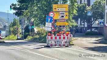 Stadt Heidelberg bessert Umleitung an der B37 nach - SWR Aktuell