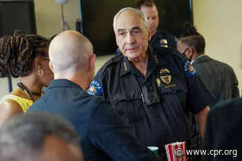 Interim Aurora Police Chief shares vision to stabilize department with community - Colorado Public Radio